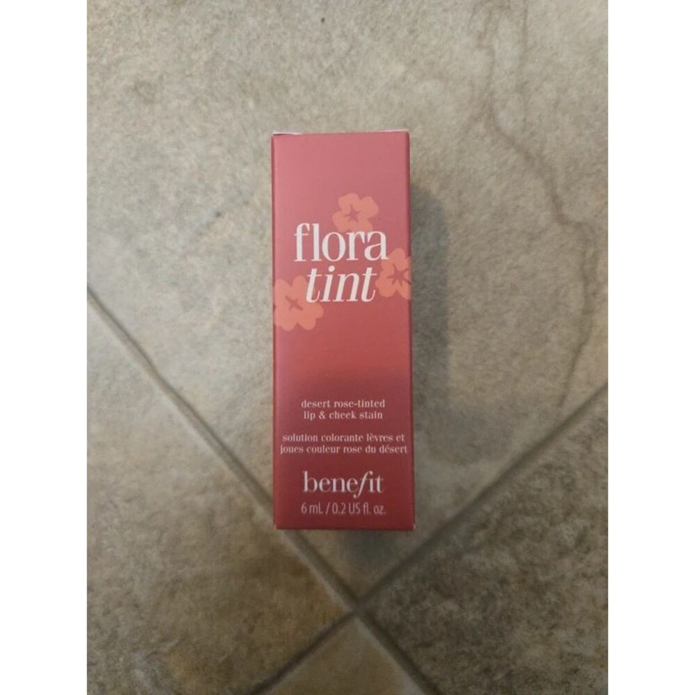 Benefit Flora Tint Desert Rose Lip Cheek Stain 6ml New In Box